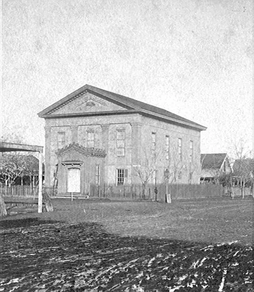 Early Methodist church building