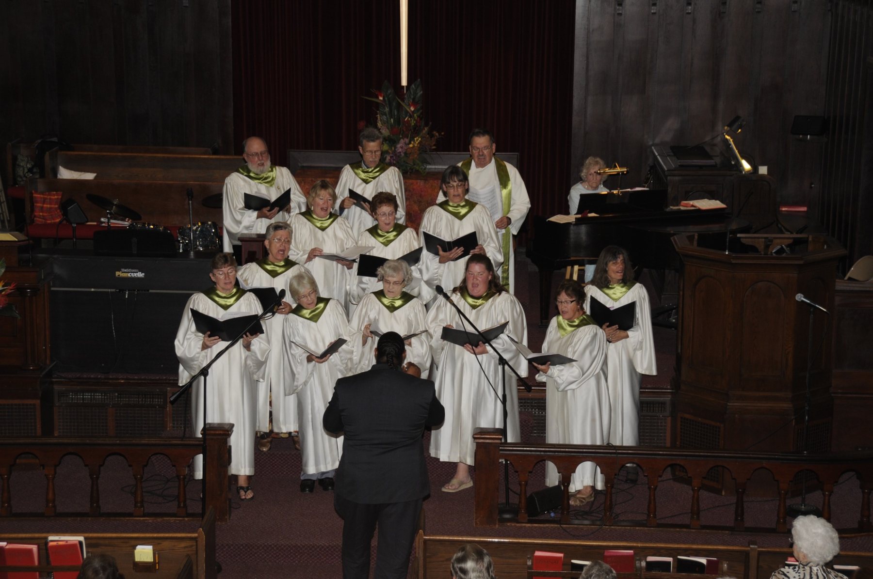 Music and choir have long been part of worship at Marysville First UMC.