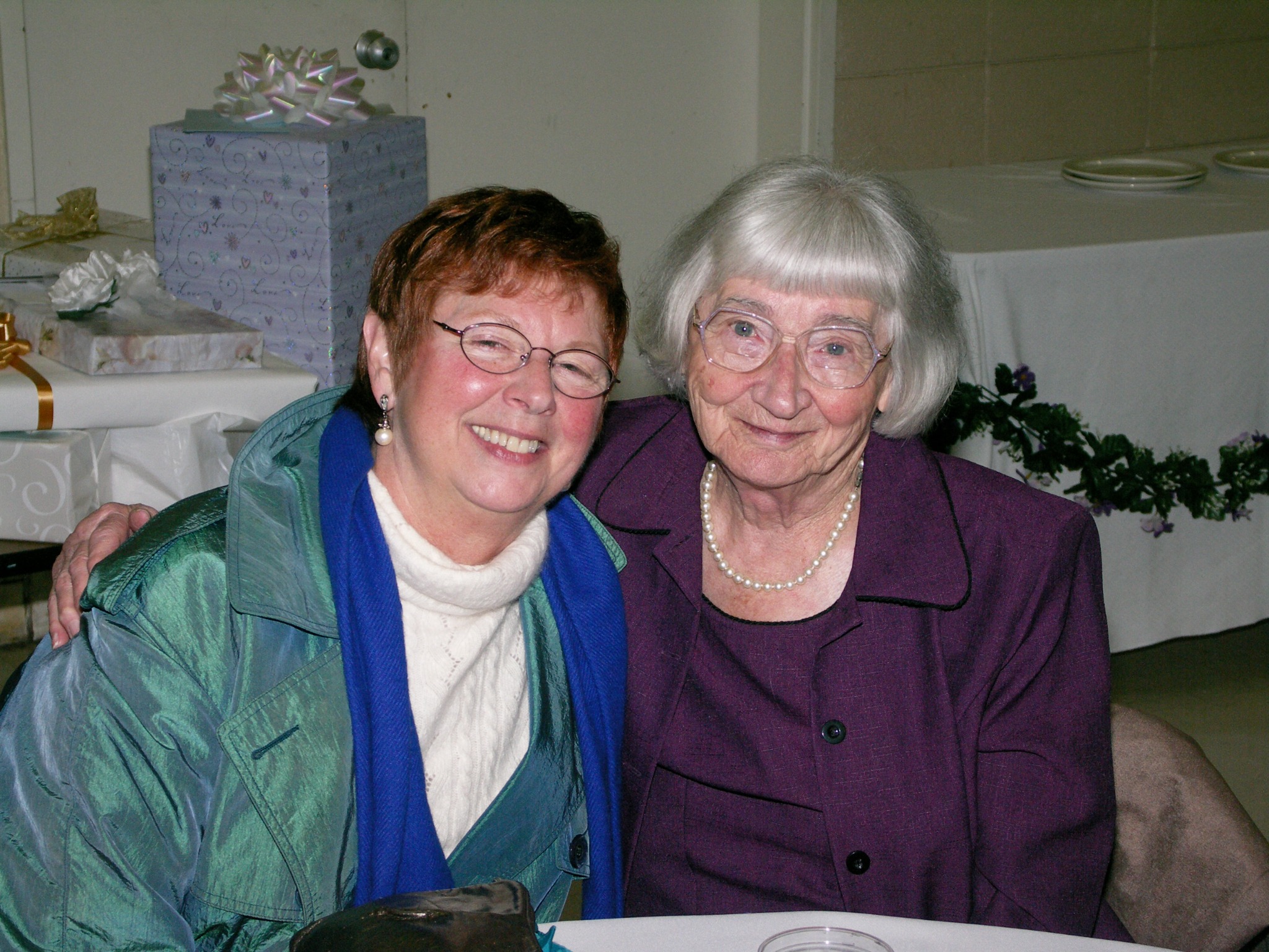 A wedding and church family moment from the Marysville First UMC archives.