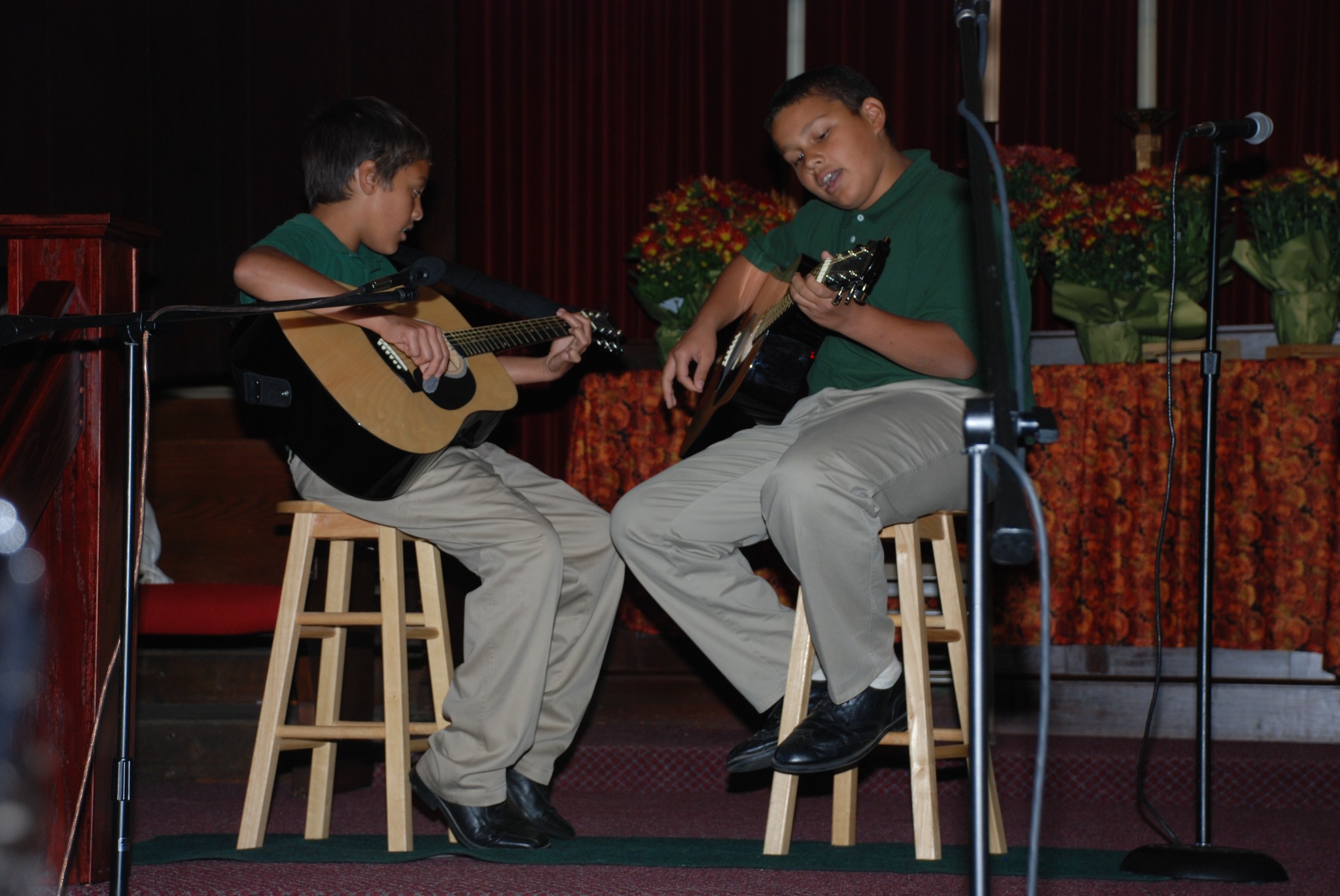 A church fellowship event from the Marysville First UMC archives.