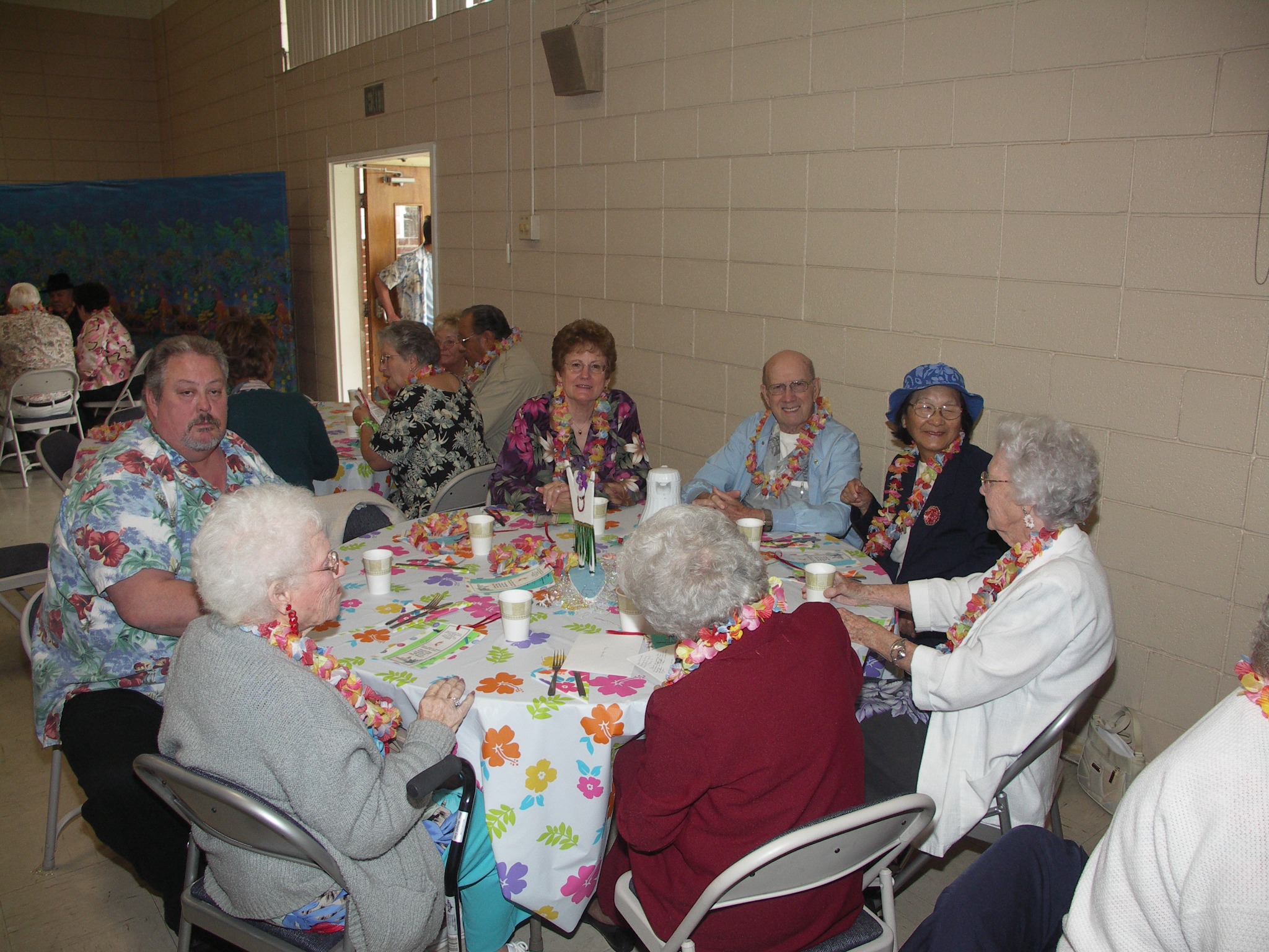 A church fellowship event from the Marysville First UMC archives.
