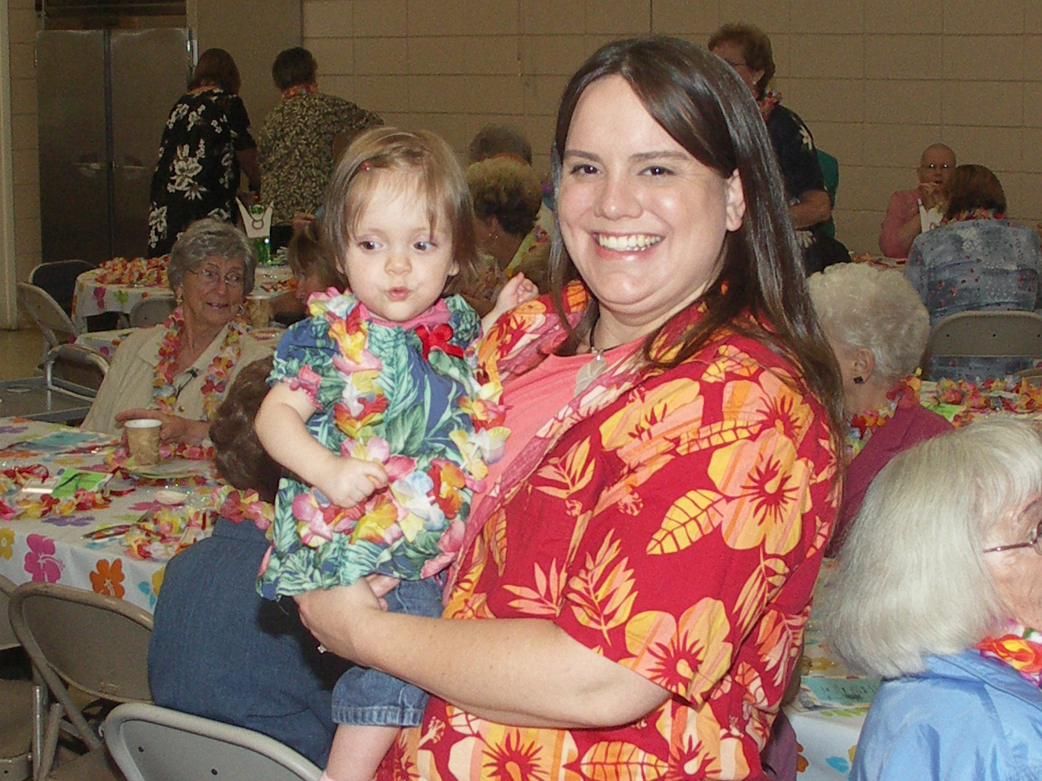 A church fellowship event from the Marysville First UMC archives.