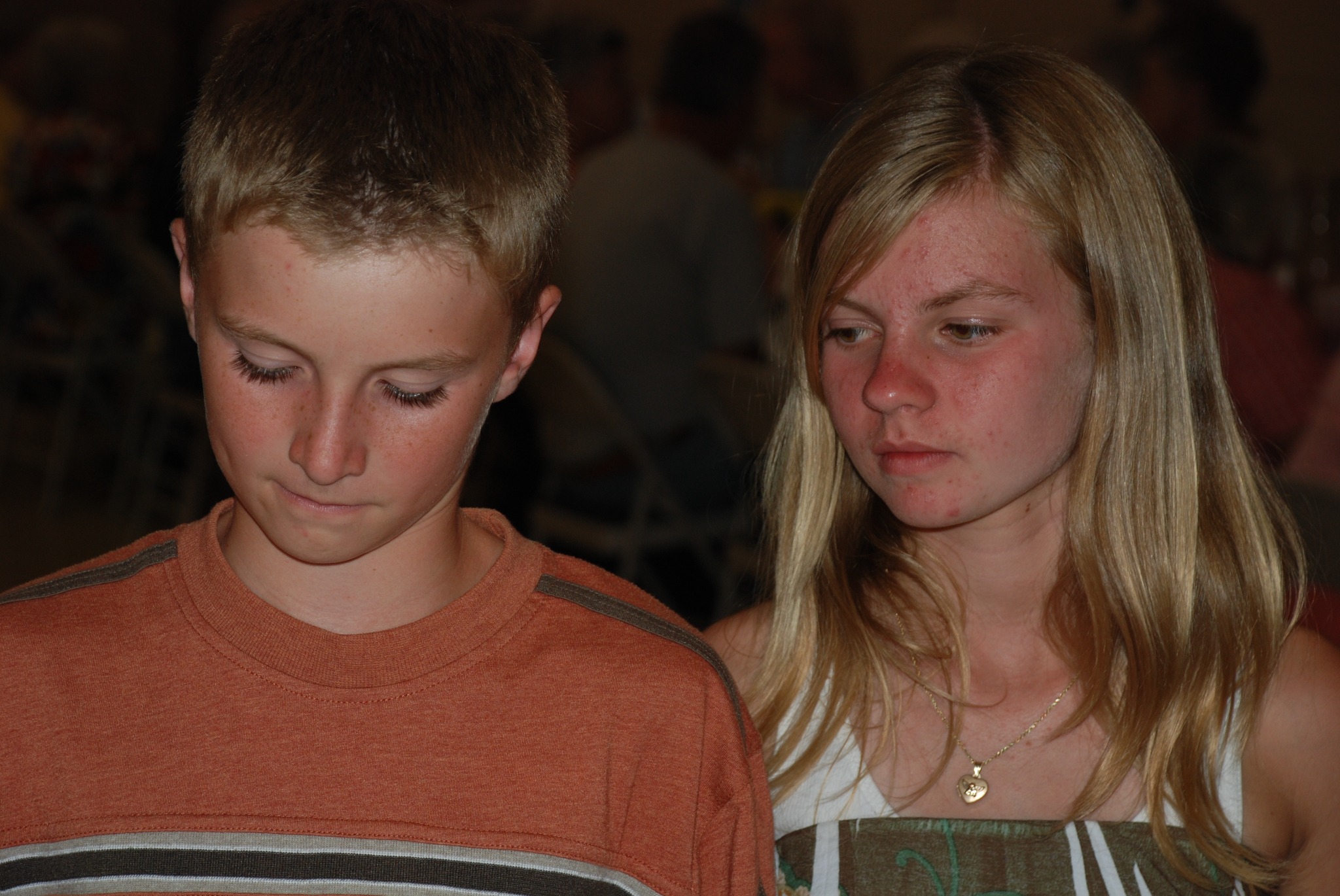 A church fellowship event from the Marysville First UMC archives.