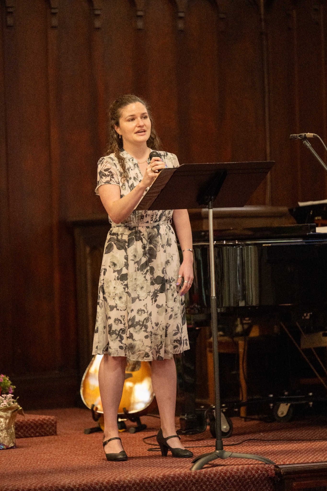 Special music in worship.