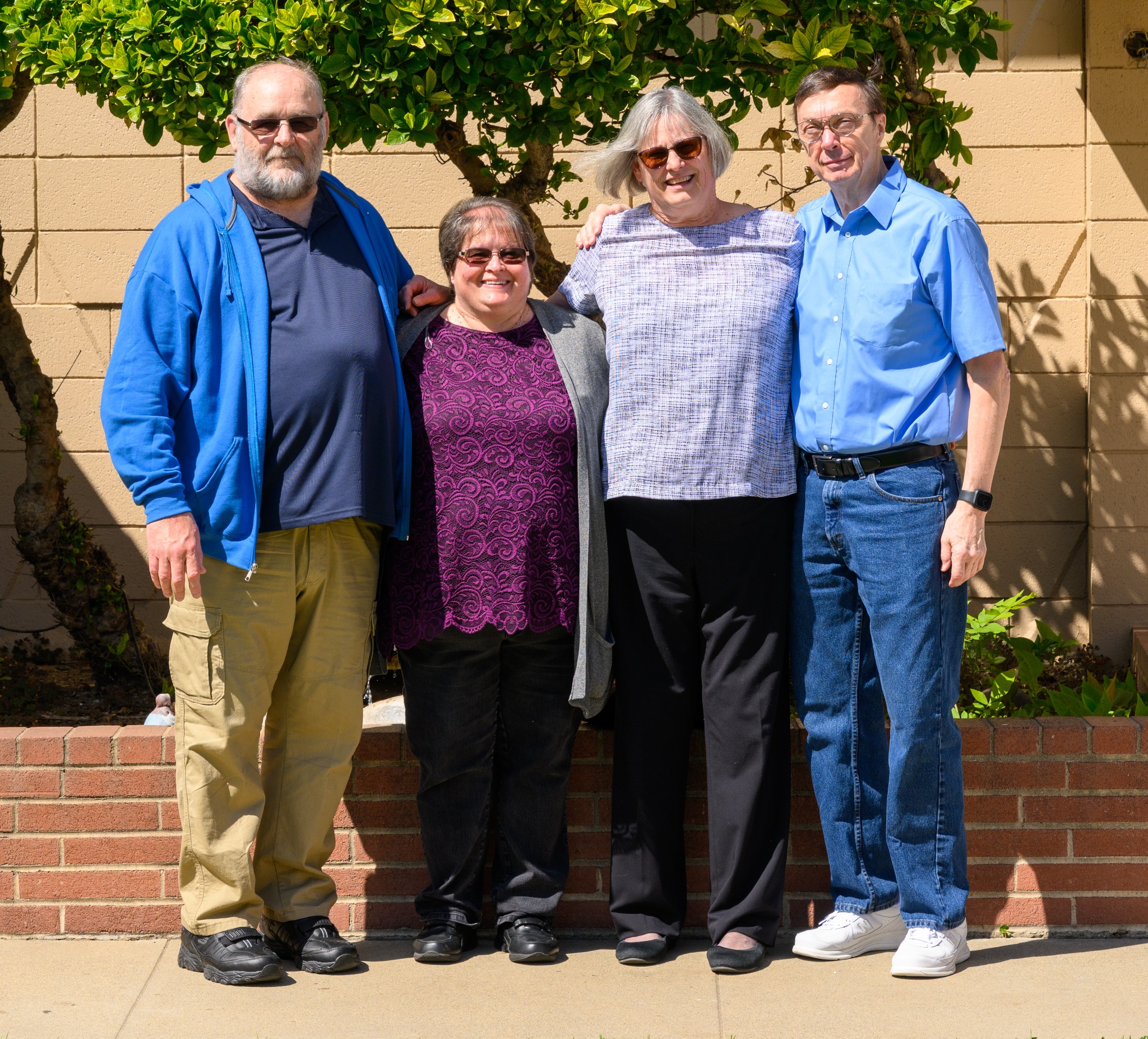 Church family and friends.
